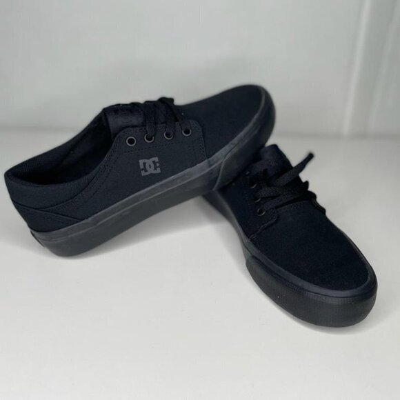 DC Youth Trase TX Skate Black Men's Shoe Size 5 - Picture 3 of 11